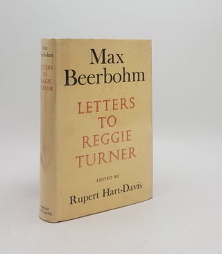 Item #170861 LETTERS TO REGGIE TURNER. HART-DAVIS Rupert BEERBOHM Max