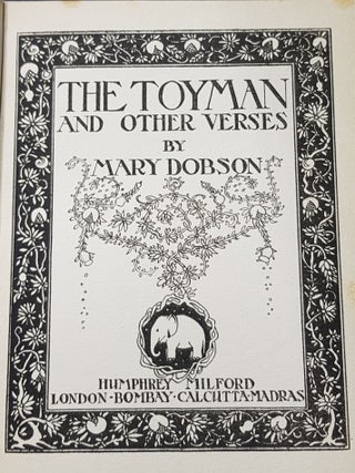 THE TOYMAN And Other Songs of India for Children.