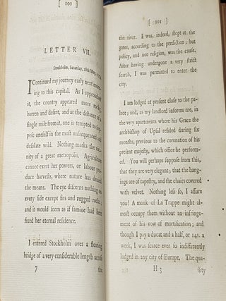 A TOUR THROUGH SOME OF THE NORTHERN PARTS OF EUROPE Particularly Copenhagen Stockholm and Petersburgh In a Series of Letters.
