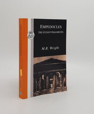 Item #171583 EMPEDOCLES The Extant Fragments. WRIGHT M. R. EMPEDOCLES