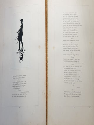 A MIDSUMMER-NIGHT'S DREAM BY W. SHAKSPERE Illustrated with 24 Silhouettes by P. Konewka Woodcuts Engraved by A. Vogel.