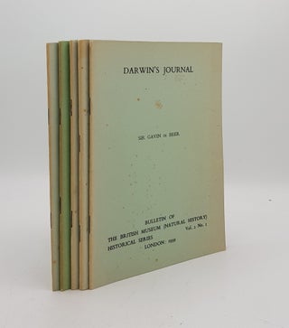 Item #172447 DARWIN'S NOTEBOOKS ON TRANSMUTATION OF SPECIES Volume 2 Numbers 1, 2, 3, 4 & 5. DE...