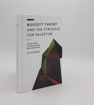 Item #172567 BOYCOTT THEORY AND THE STRUGGLE FOR PALESTINE Universities Intellectualism and...