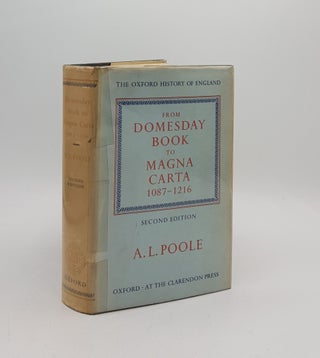 Item #172614 DOMESDAY BOOK TO MAGNA CARTA 1087-1216 Oxford History of England. POOLE A. L
