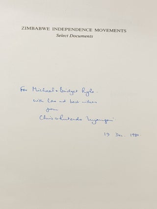 ZIMBABWE INDEPENDENCE MOVEMENTS Select Documents.