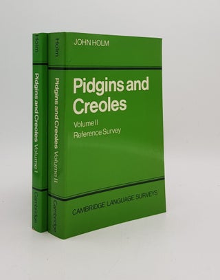 Item #175100 PIDGINS AND CREOLES Volume 1 Theory and Structure [&] Volume II Reference Survey...