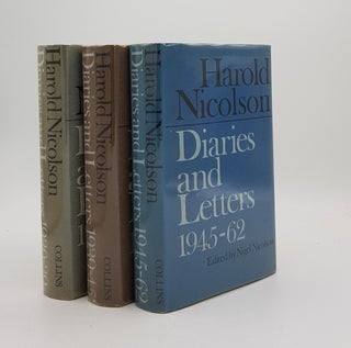 Item #175377 HAROLD NICOLSON DIARIES AND LETTERS Volume I 1930-39, Volume II 1939-45, Volume III...