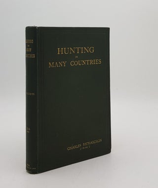 Item #175753 HUNTING IN MANY COUNTRIES. RICHARDSON Charles Shotley