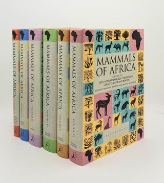 Item #176389 MAMMALS OF AFRICA 6 Volumes. KINGDON Jonathan