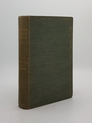 Item #176582 LEAVES FROM A VICEROY'S NOTE-BOOK And Other Papers. CURZON OF KEDLESTON Marquess
