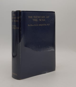 Item #177098 THE GENESIS OF THE WAR. ASQUITH H. H