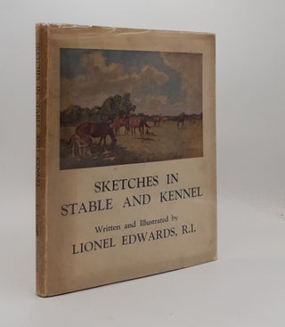 Item #177130 SKETCHES IN STABLE AND KENNEL. EDWARDS Lionel