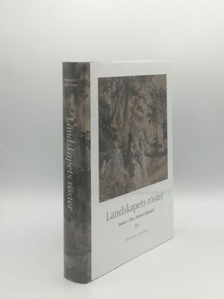 Item #177239 LANDSKAPETS RÖSTER Studier i Elias Martins bildvärld. AHLUND Mikael