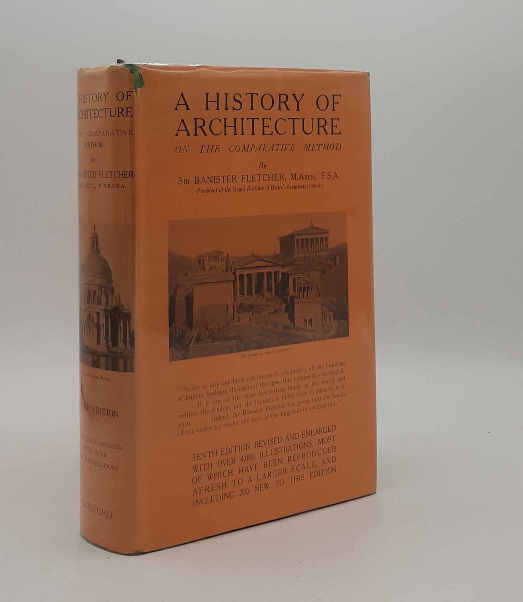 FLETCHER Sir Banister - A History of Architecture on the Comparative Method