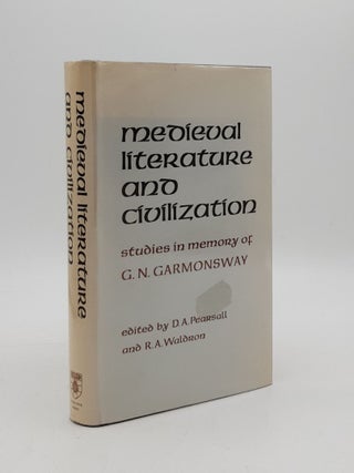 Item #177721 MEDIEVAL LITERATURE AND CIVILIZATION Studies in Memory of G.N. Garmonsway. WALDRON...