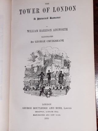 W. HARRISON AINSWORTH'S NOVELS The Original Edition with Illustrations by George Cruikshank, Hablot K. Browne, Sir John Gilbert and Other Artists in 16 Volumes.
