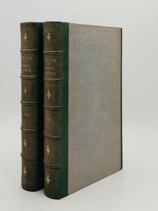 Item #177967 THE LIFE OF SAMUEL JOHNSON Newly Edited with Notes Volume I (1709 - March 18 1776)...