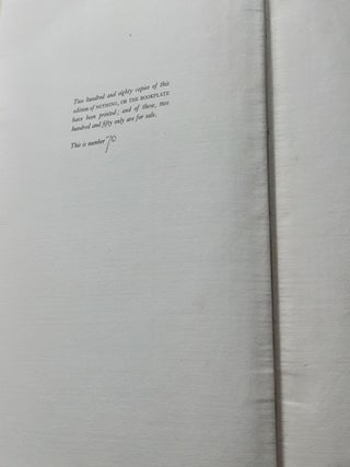 NOTHING Or the Bookplate.
