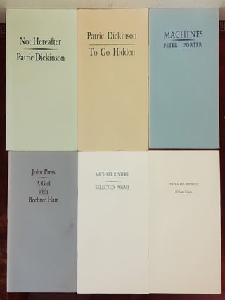 Item #178067 MANDEVILLE PRESS 6 Volumes Not Hereafter, To Go Hidden, Machines, A Girl with...