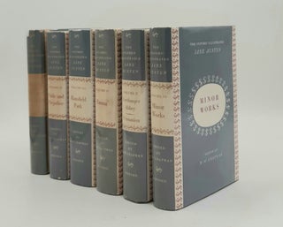 Item #178125 THE NOVELS OF JANE AUSTEN Text Based on the Collation of the Early Editions (Oxford...
