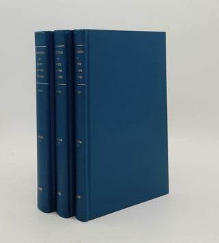 Item #178198 HENRY CRABB ROBINSON On Books and Their Writers in Three Volumes. MORLEY Edith J....
