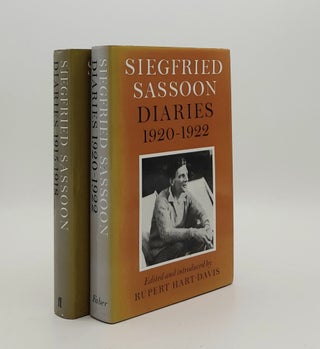 Item #178457 SIEGFRIED SASSOON Diaries 1915-1918 [&] 1920-1922. HART-DAVIS Rupert SASSOON Siegfried