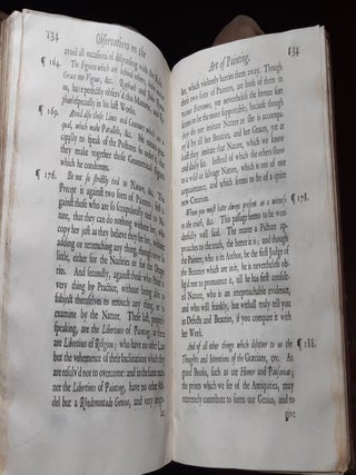 DE ARTE GRAPHICA The Art of Painting with Remarks Translated into English Together with an Original Preface Containing a Parallel betwixt Painting and Poetry.