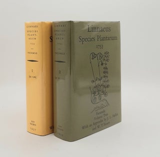 Item #178499 SPECIES PLANTARUM A Facsimile of the First Edition 1753 Volume I [&] Volume II....