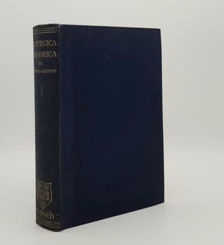 Item #178811 LITURGICA HISTORICA Papers on the Liturgy and Religious Life of the Western Church....