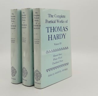 Item #179037 THE COMPLETE POETICAL WORKS OF THOMAS HARDY Volume I Wessex Poems, Poems of the Past...