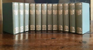 Item #179269 THE NOVELS OF THE SISTERS BRONTE Thornton Edition 12 Volumes Jane Eyre, Wuthering...