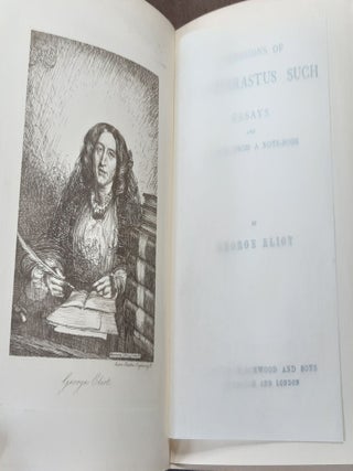 IMPRESSIONS OF THEOPHRASTUS SUCH Essays and Leaves from a Note-Book.