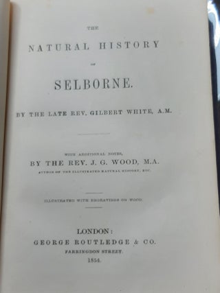 THE NATURAL HISTORY OF SELBORNE.