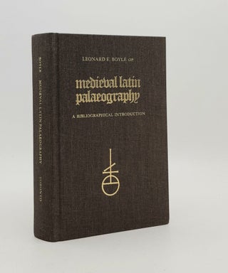 Item #179462 MEDIEVAL LATIN PALAEOGRAPHY A Bibliographical Introduction. BOYLE Leonard F