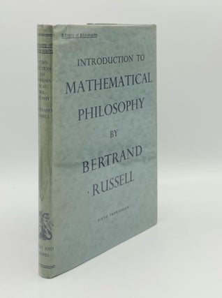 Item #179821 INTRODUCTION TO MATHEMATICAL PHILOSOPHY Muirhead Library of Philosophy. RUSSELL...