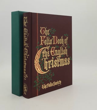 Item #179954 THE FOLIO BOOK OF THE ENGLISH CHRISTMAS. HOLDER John BEARE Geraldine