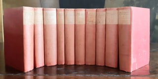 Item #180042 THE NOVELS OF R.S. SURTEES 10 Volumes Handley Cross 2 vols, Hillingdon Hall Hawbuck...