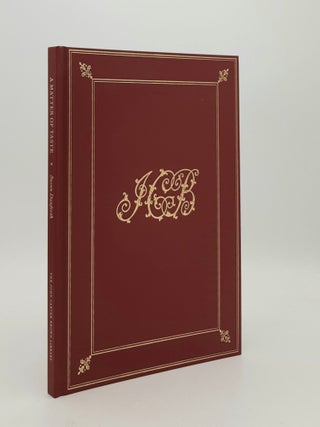 Item #181092 A MATTER OF TASTE Discrimination in Nineteenth-Century Book Collecting Catalogue of...