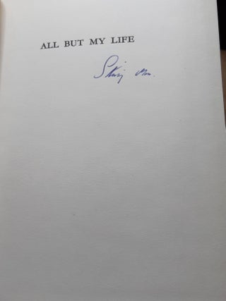 ALL BUT MY LIFE Stirling Moss Face to Face with Kevin W. Purdy.