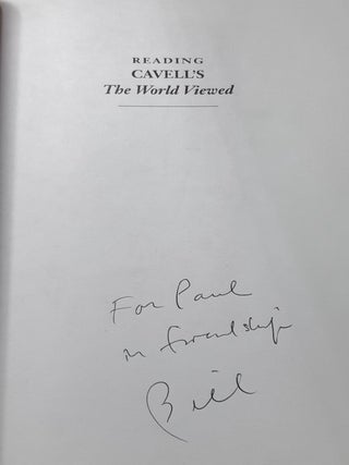 READING CAVELL'S THE WORLD VIEWED A Philosophical Perspective on Film.
