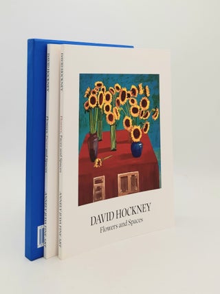 Item #183994 FLOWERS FACES AND SPACES. HOCKNEY David
