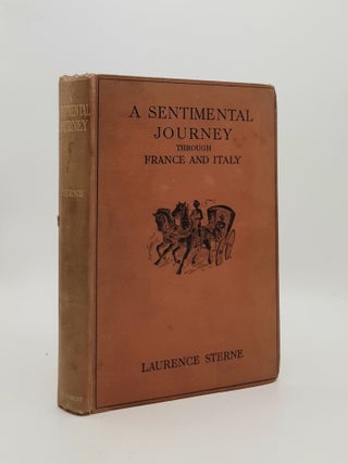 Item #184138 A SENTIMENTAL JOURNEY Through France and Italy. HOPKINS Everard STERNE Laurence