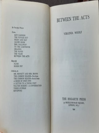 BETWEEN THE ACTS