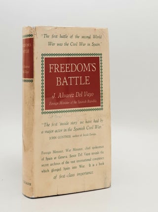Item #185418 FREEDOM'S BATTLE. BROOKE Eileen E. DEL VAYO J. Alvarez