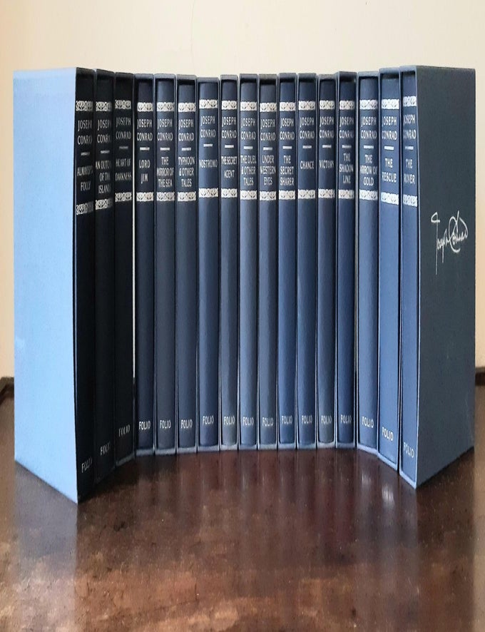 Item #185939 THE WORKS OF JOSEPH CONRAD Folio Society Edition in 17 Volumes. CONRAD Joseph.