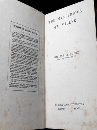 THE MYSTERIOUS MR MILLER