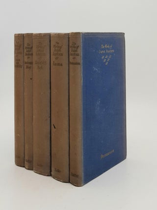 Item #186604 THE ADELPHI EDITION OF THE WORKS OF JANE AUSTEN In 5 (of 7) Volumes Sense &...