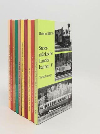 Item #187336 BAHN IM BILD Band 61-70. Peter Pospischil