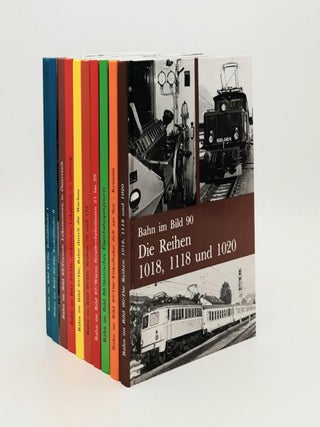 Item #187338 BAHN IM BILD Band 81-90. Peter Pospischil