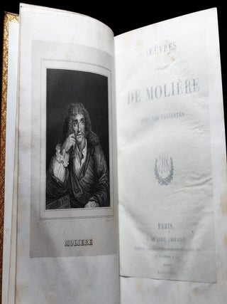 OEUVRES COMPLETES DE MOLIERE Avec les Variantes.